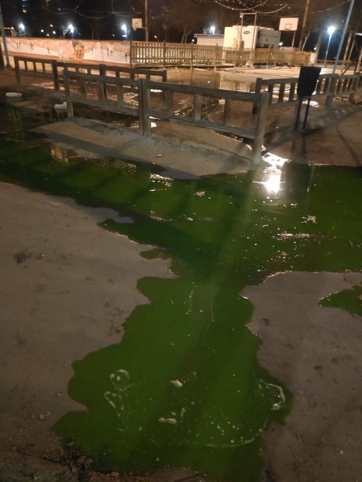 Un vertido tóxico en el Parque de Berlín