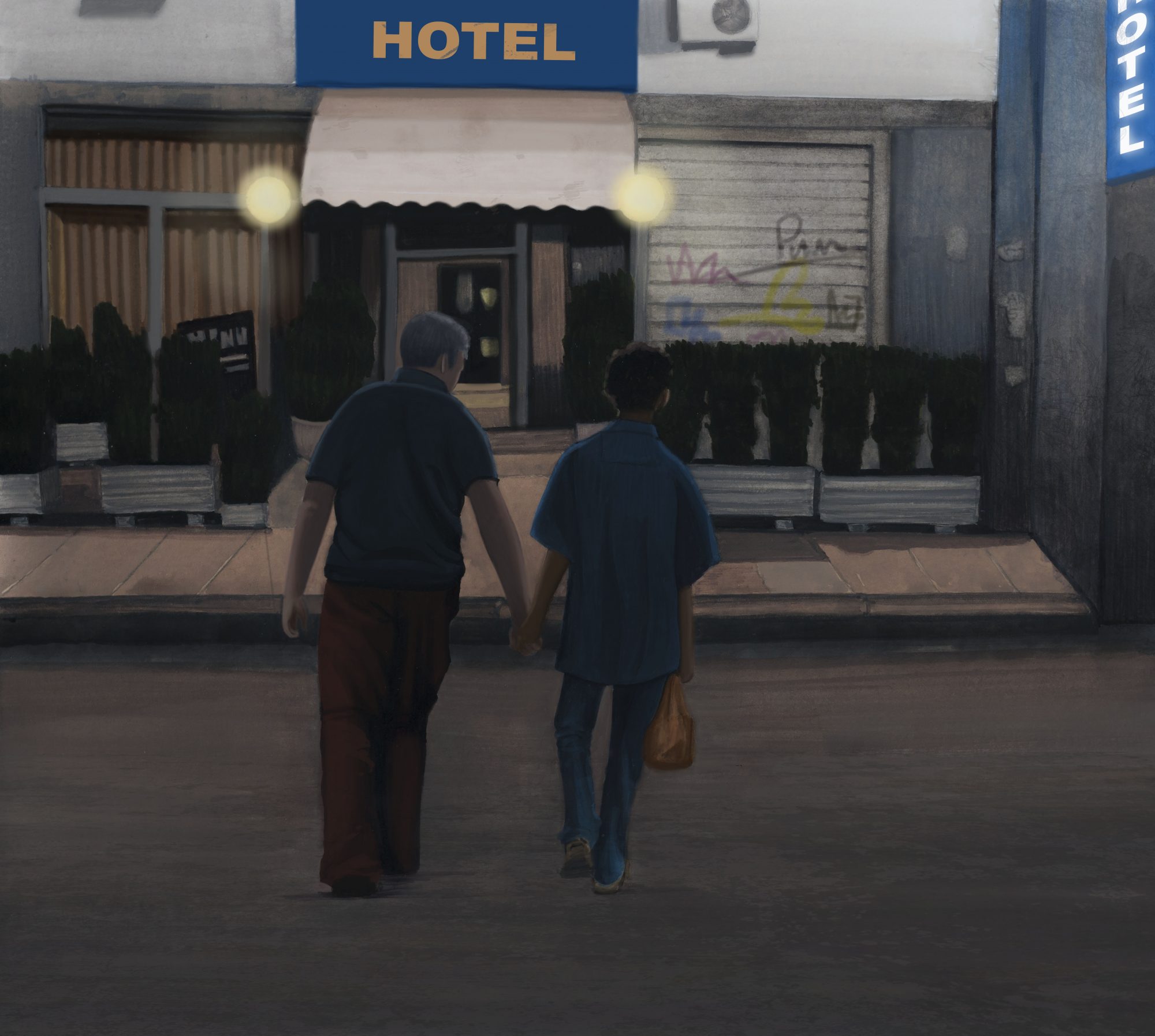 Hombres griegos les pagan por sexo